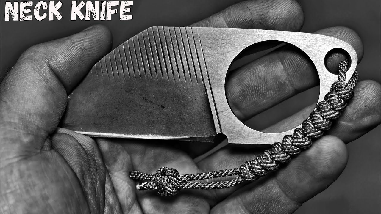 Knife Making - Neck Knife from an Old File