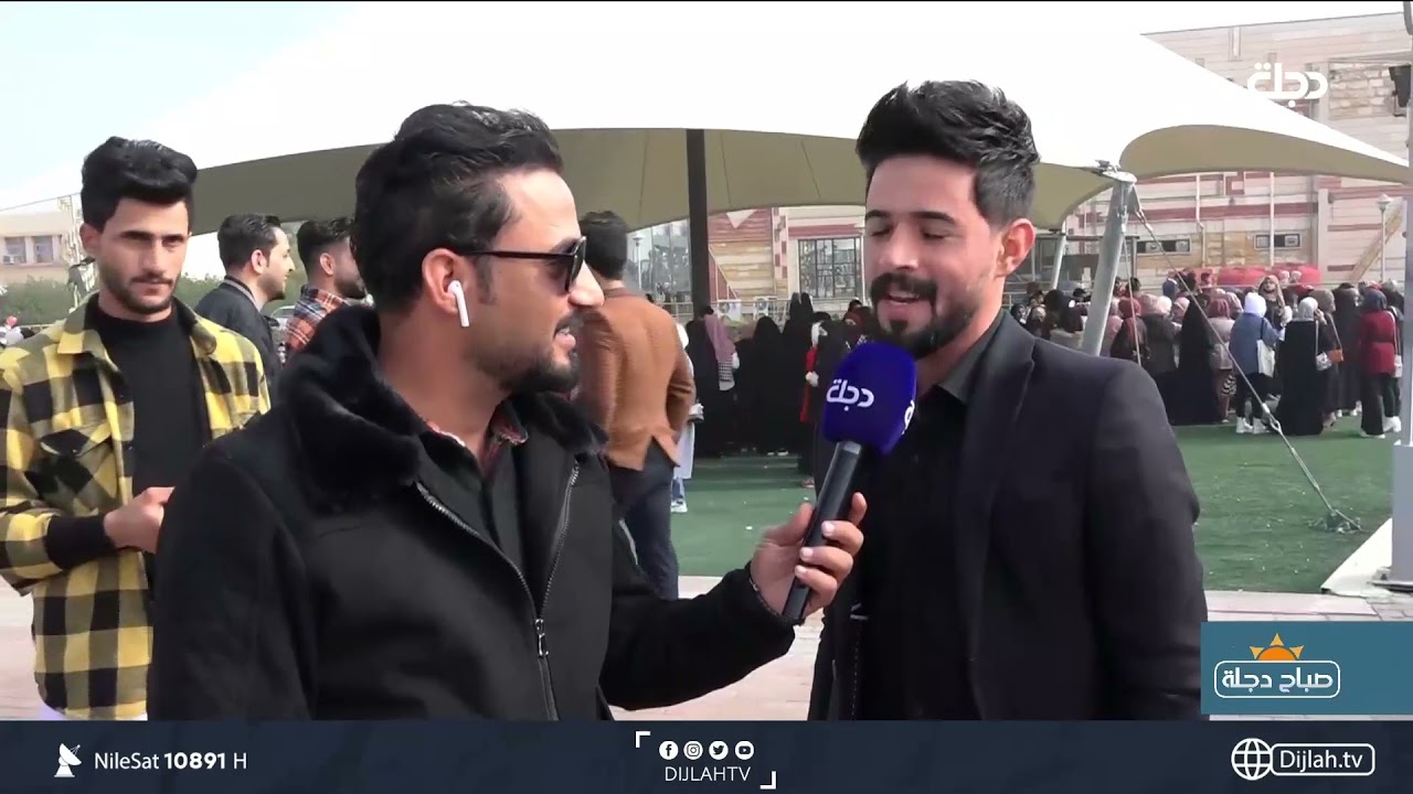 كاميرا صباح دجلة تنقل فعاليات انطلاق بالونات السلام في جامعة المثنى