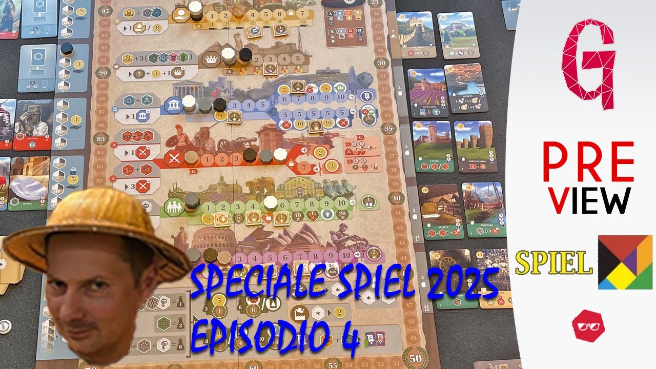 SPIEL 2025 preview Episodio4 - Giochi per tutti i gusti in arrivo a Essen