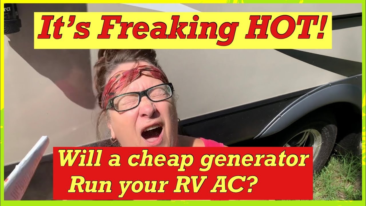 Can A Portable Generator Run My RV Air Conditioner? Champion 2000 Watt, RV Life