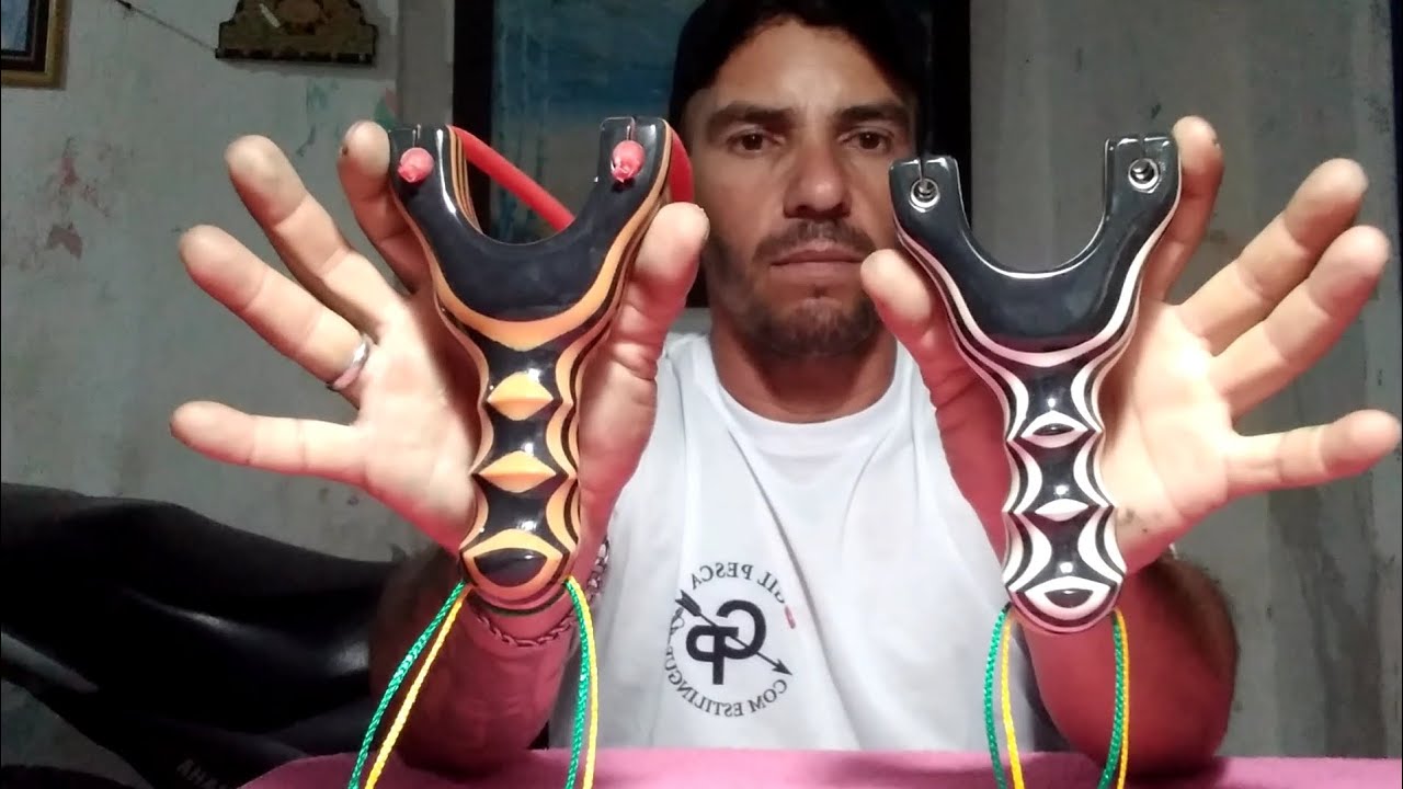 mais 2 estilingue em pvc mais 2 kit entregue