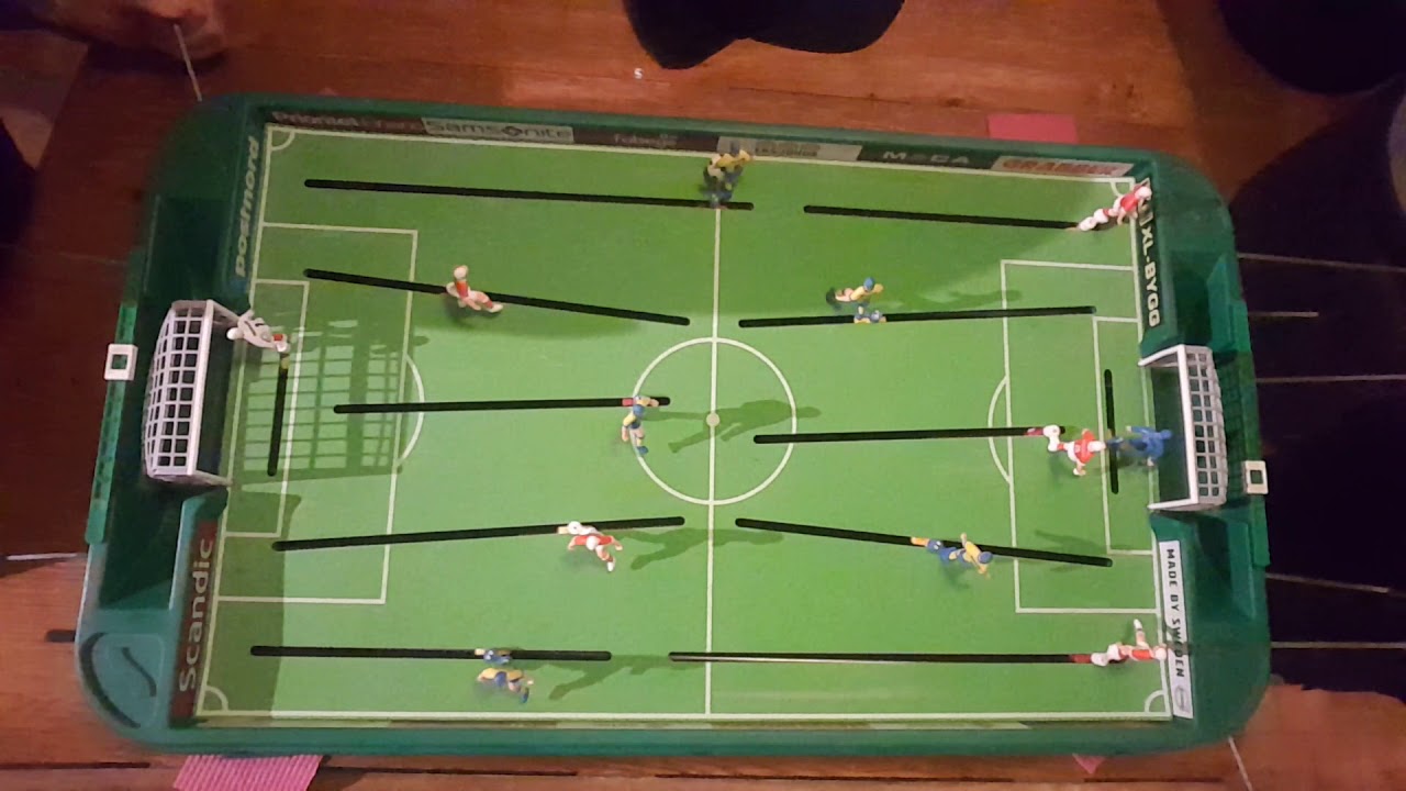 epic stiga soccer game Mats vs Rigge