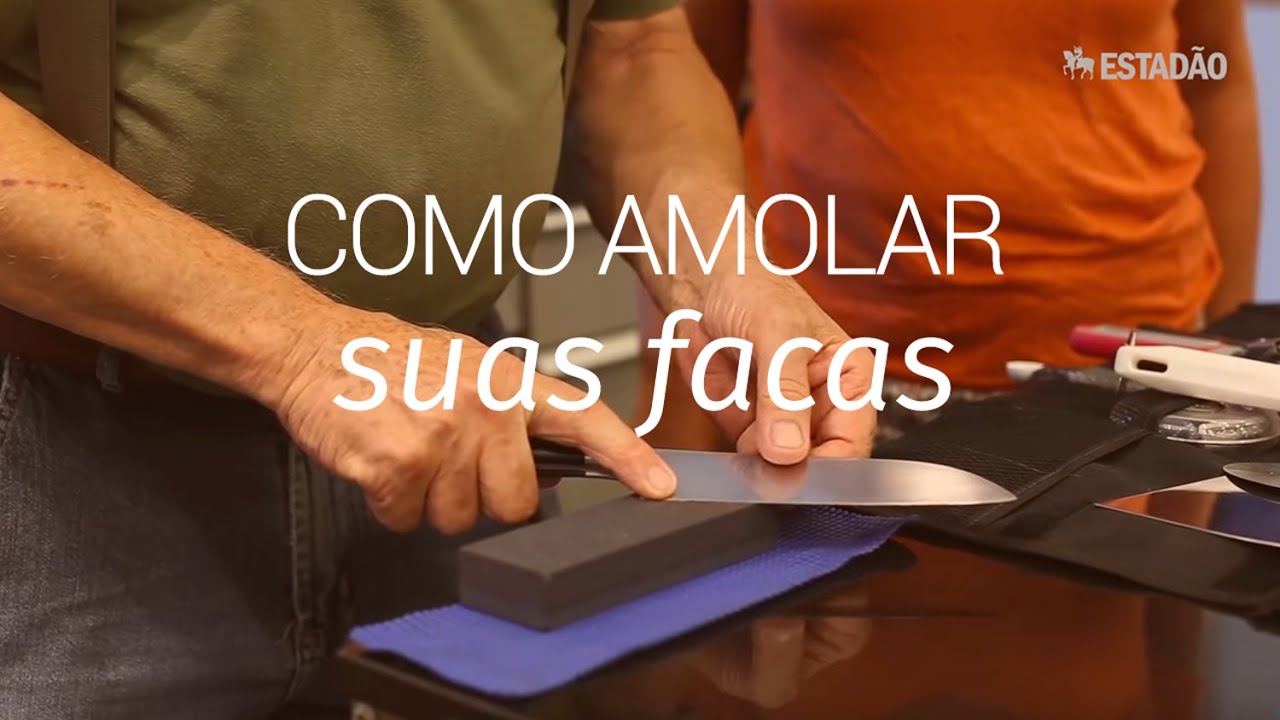 Como afiar suas facas