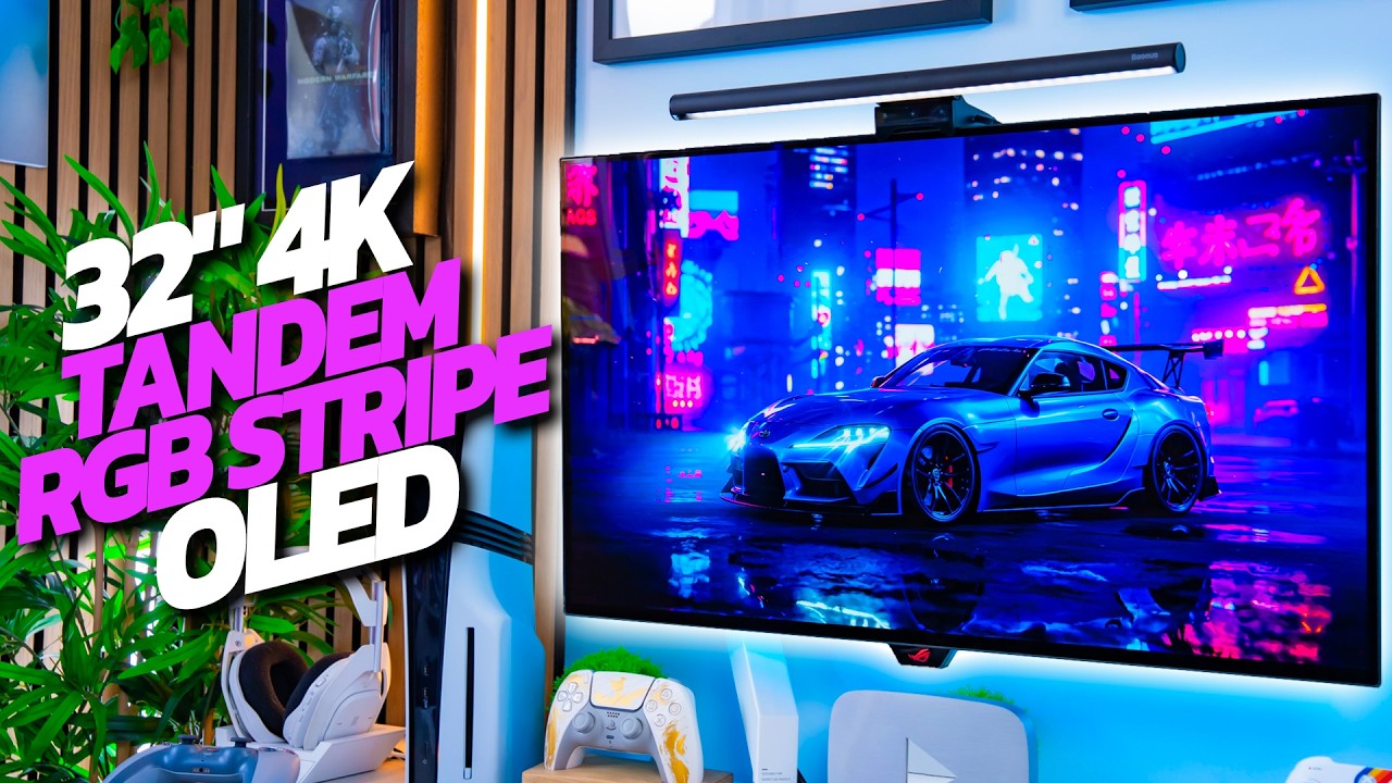 Идеальный 4K Tandem RGB OLED игровой монитор? &mdash; ROG PG32UCWM