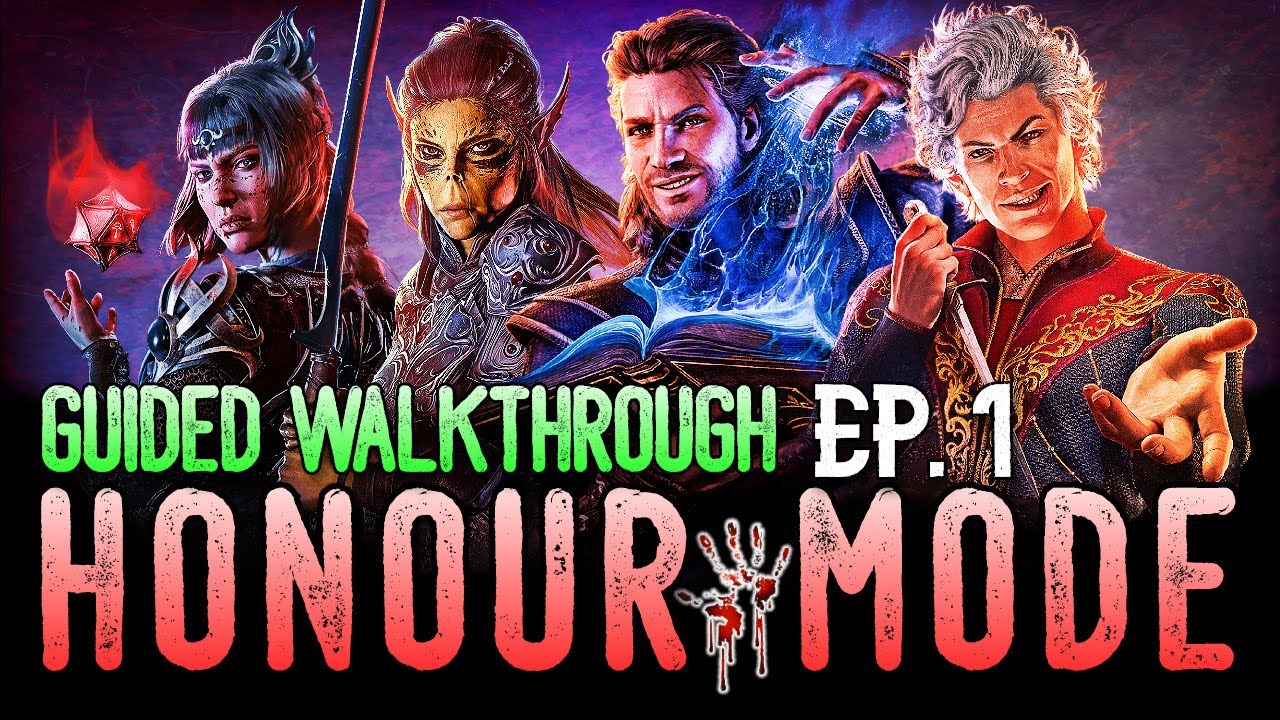 Baldur's Gate 3 | Honour Mode | Guided Walkthrough [Full Commentary] - EP.1