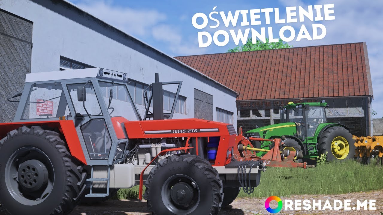 OŚWIETLENIE DOWNLOAD FS 25 😍 | Moje Ustawienia  |💡 Reshade + Environment💡