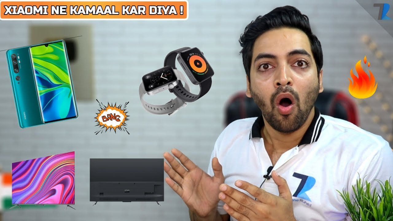 Mi CC9 Pro (Mi Note 10), Mi TV 5 Series, Mi Watch Launched - Coming Soon To India !💪