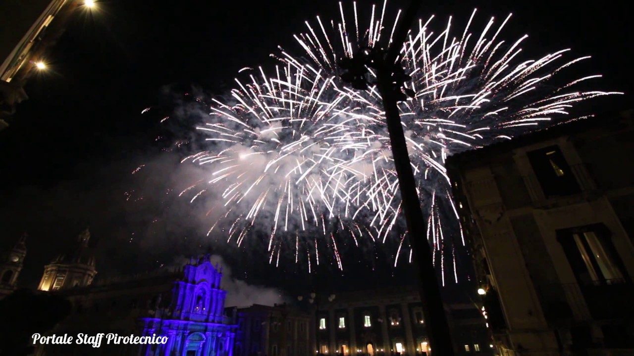 Festa Sant'Agata 2017 e Grandioso Spettacolo Pirotecnico Tradizionale della Ditta Vaccalluzzo
