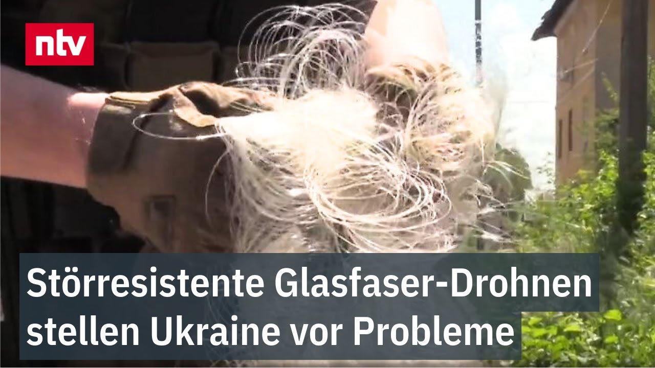 Neuartige Glasfaser-Drohnen stellen Ukraine vor Probleme - 