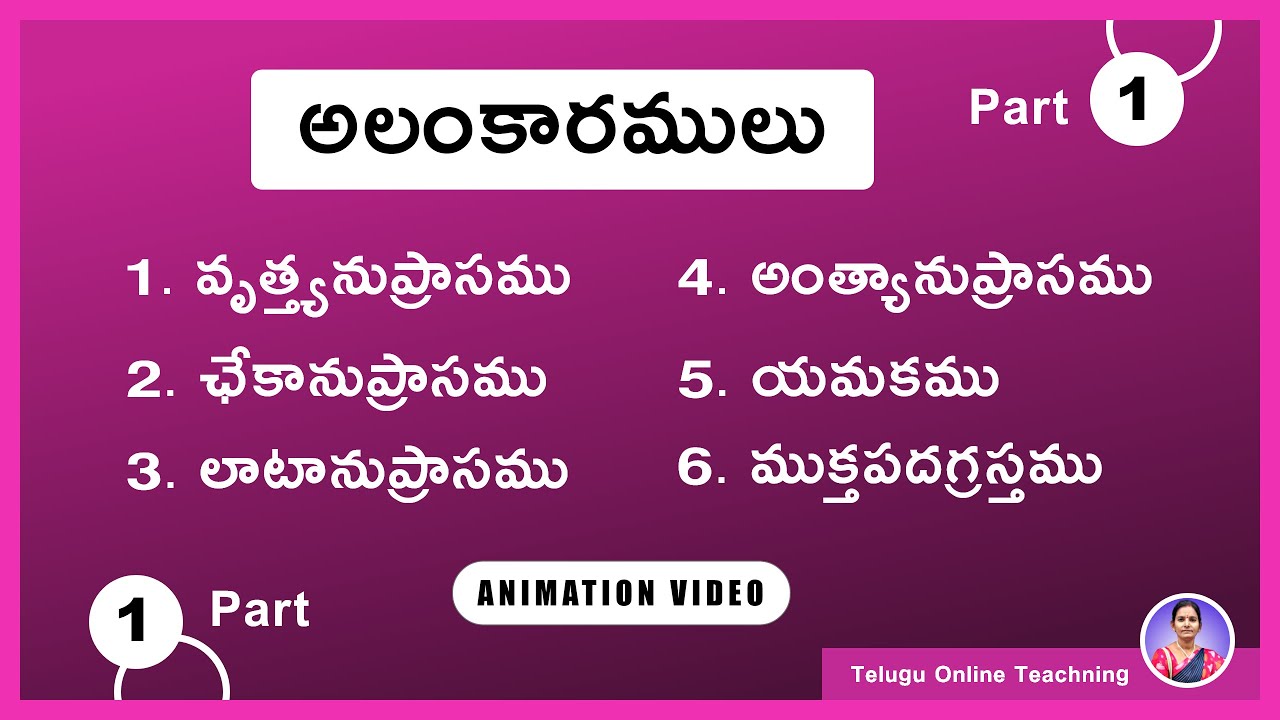 Alamkaramulu in Telugu Grammar  Part -1 || అలంకారములు || TET, TRT ||  Competitive Exams