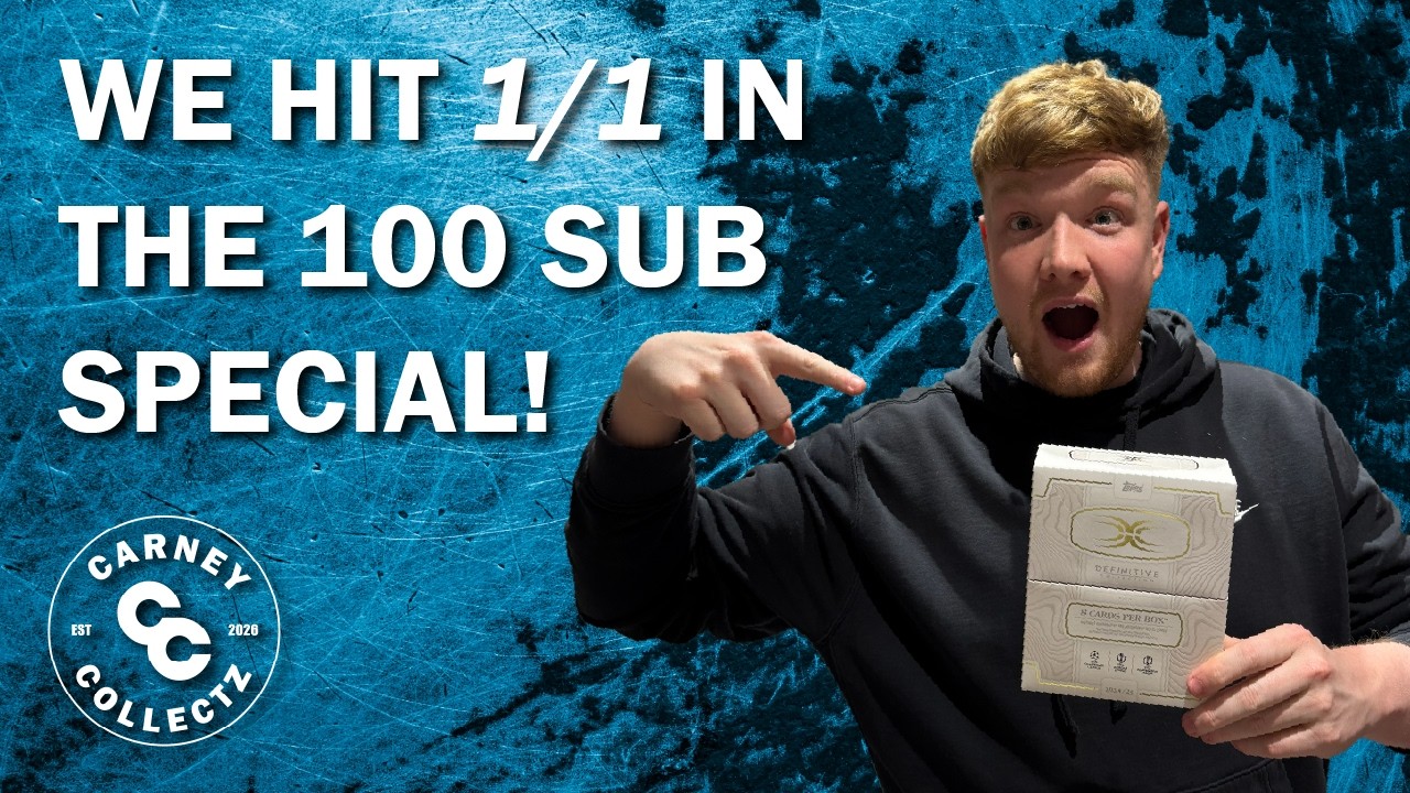 WE HIT A 1/1!!! - DEFINITIVE & IMMAC + 100 SUB GIVEAWAY