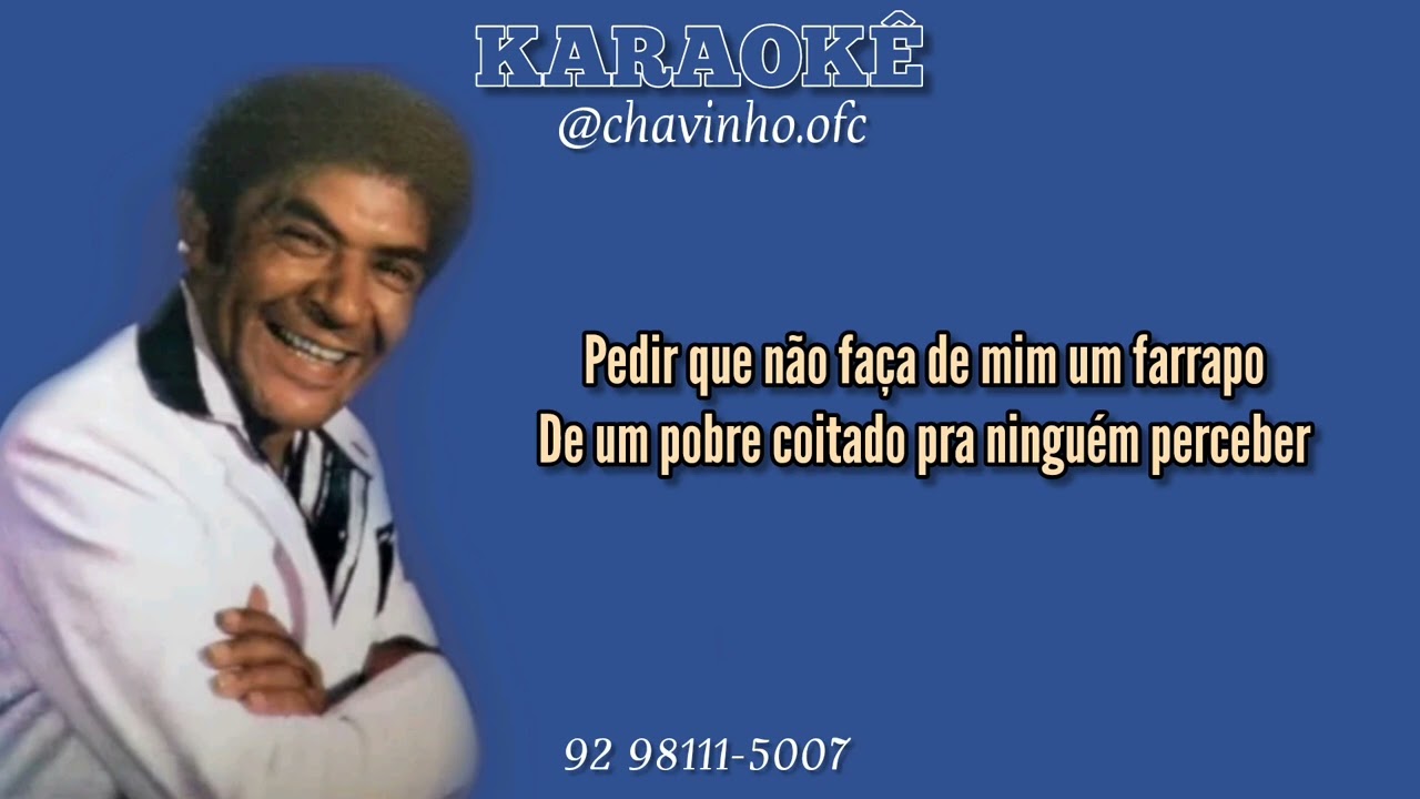 ELINO JULIÃO - GOSTO DE MEL = KARAOKÊ (Playback Original)com backing-vocal