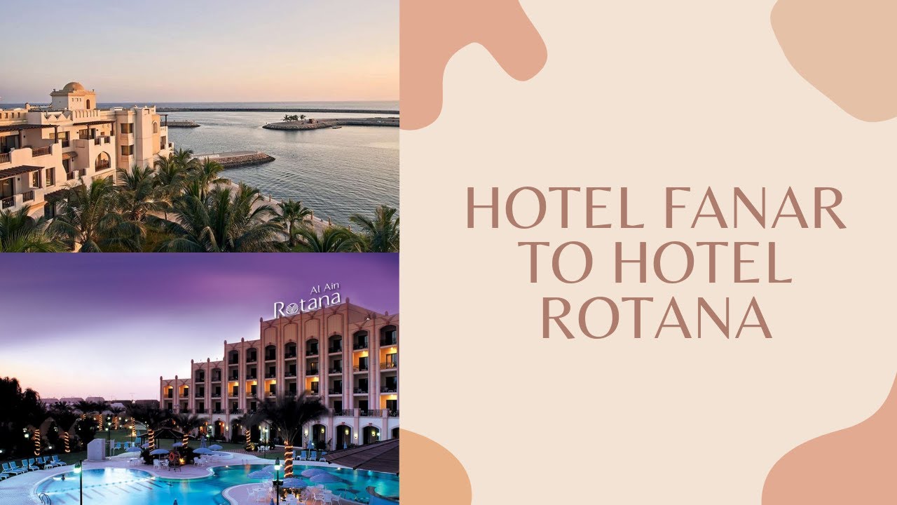 4K Walking Tour: Hotel Fanar to Hotel Rotana (including Rotana Beach)