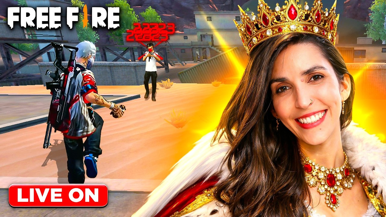 💜FREE FIRE AO VIVO, QUEM PEITAR CAI! HOJE EU TÔ NA TRETA 😡JOGANDO COM OS INSCRITOS☠️🔥