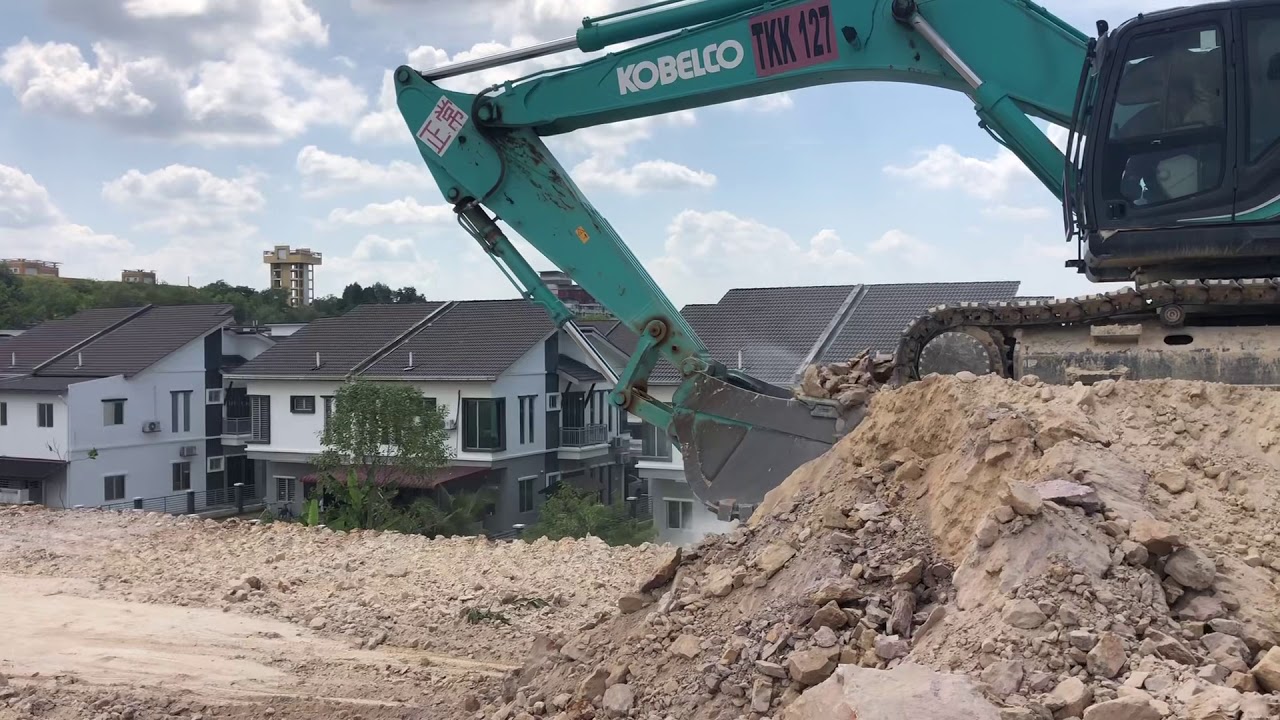 #Kobelco | SK500 XD LC | excavation | hard | materials |