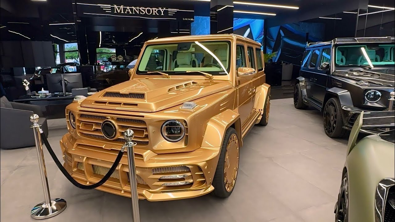 Dubai MANSORY Supercar Showroom 🇦🇪 Most Expensive Limited Edition Hypercars! [ 4K ]
