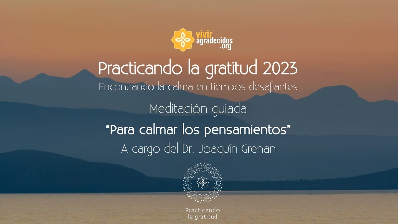 Meditación guiada: 