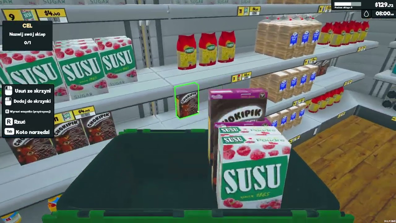 Supermarket simulator #4 ciężka praca