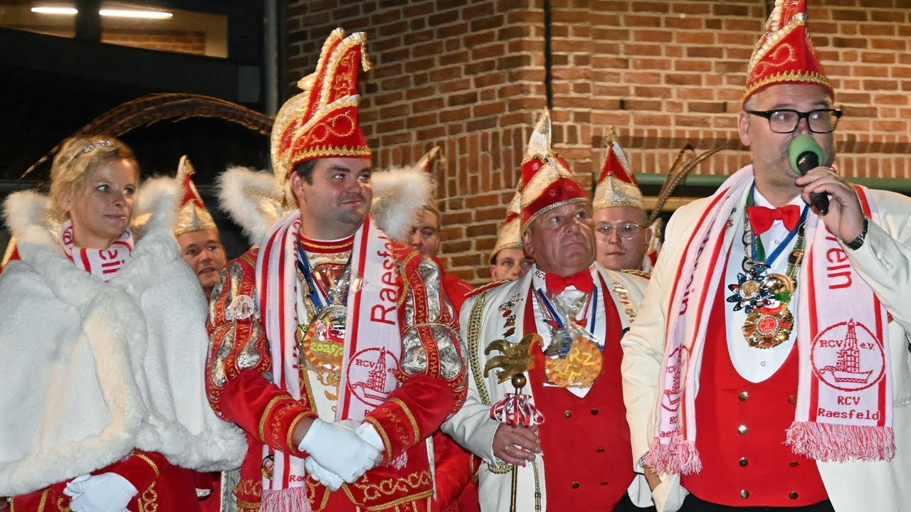 Raesfelder Karnevalsstart 2025 | Proklamation am Rathaus