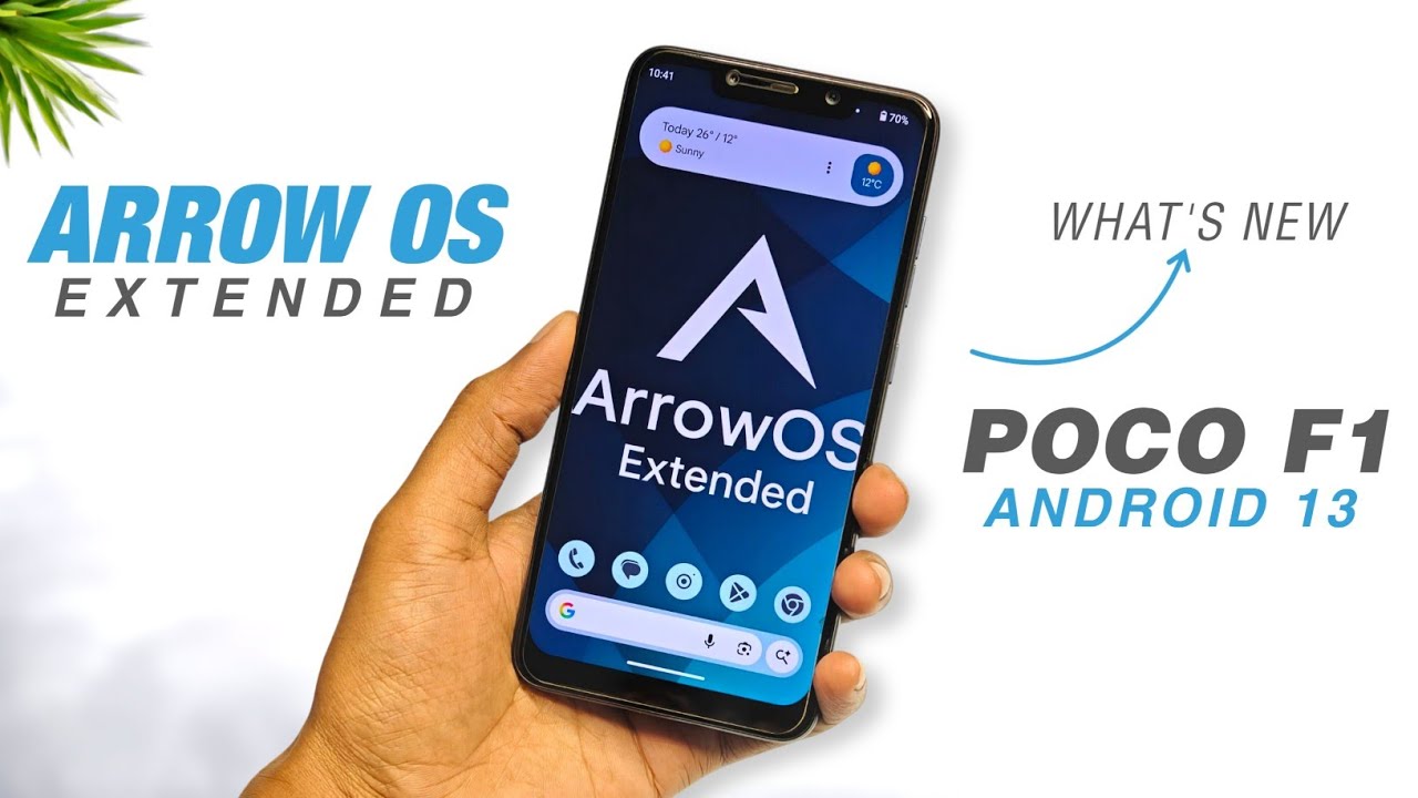 POCO F1 - Arrow OS 13.1 Extended Update 🤩 Android 13 - What's New
