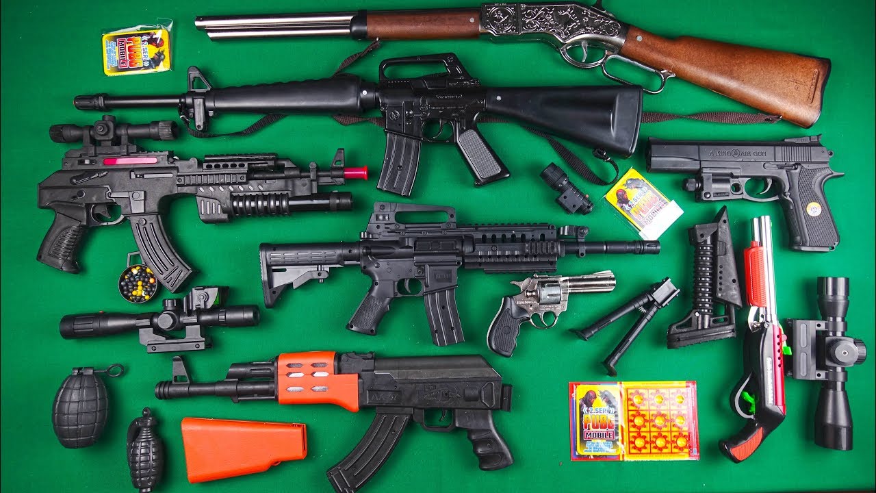 Ultimate PUBG MOBILE Toy Gun Arsenal! Realistic Rifles, AKM, M416 & Epic Nerf-Style Weapons Unboxed
