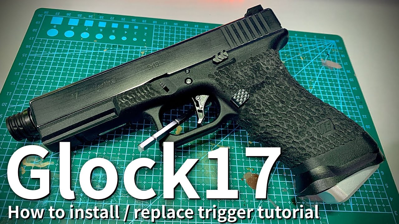Airsoft Glock 17 How to install / replace trigger tutorial