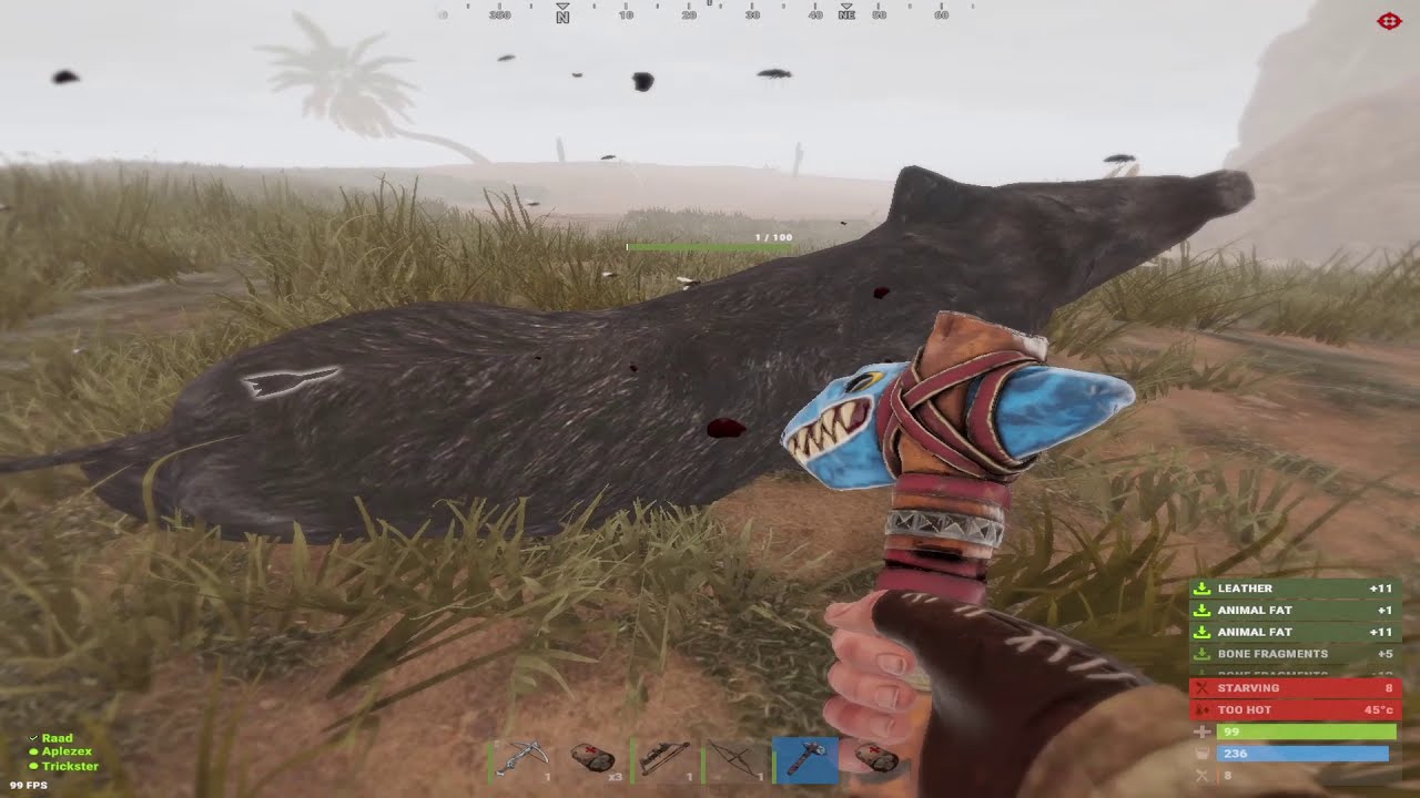 RUST: profit... Fresh wipe taking large oil rig + eco raiding