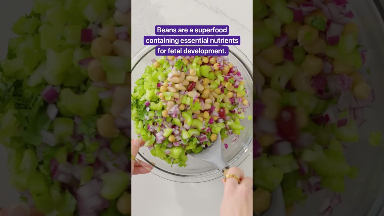 Healthy Pregnancy recipes: Three Bean Salad