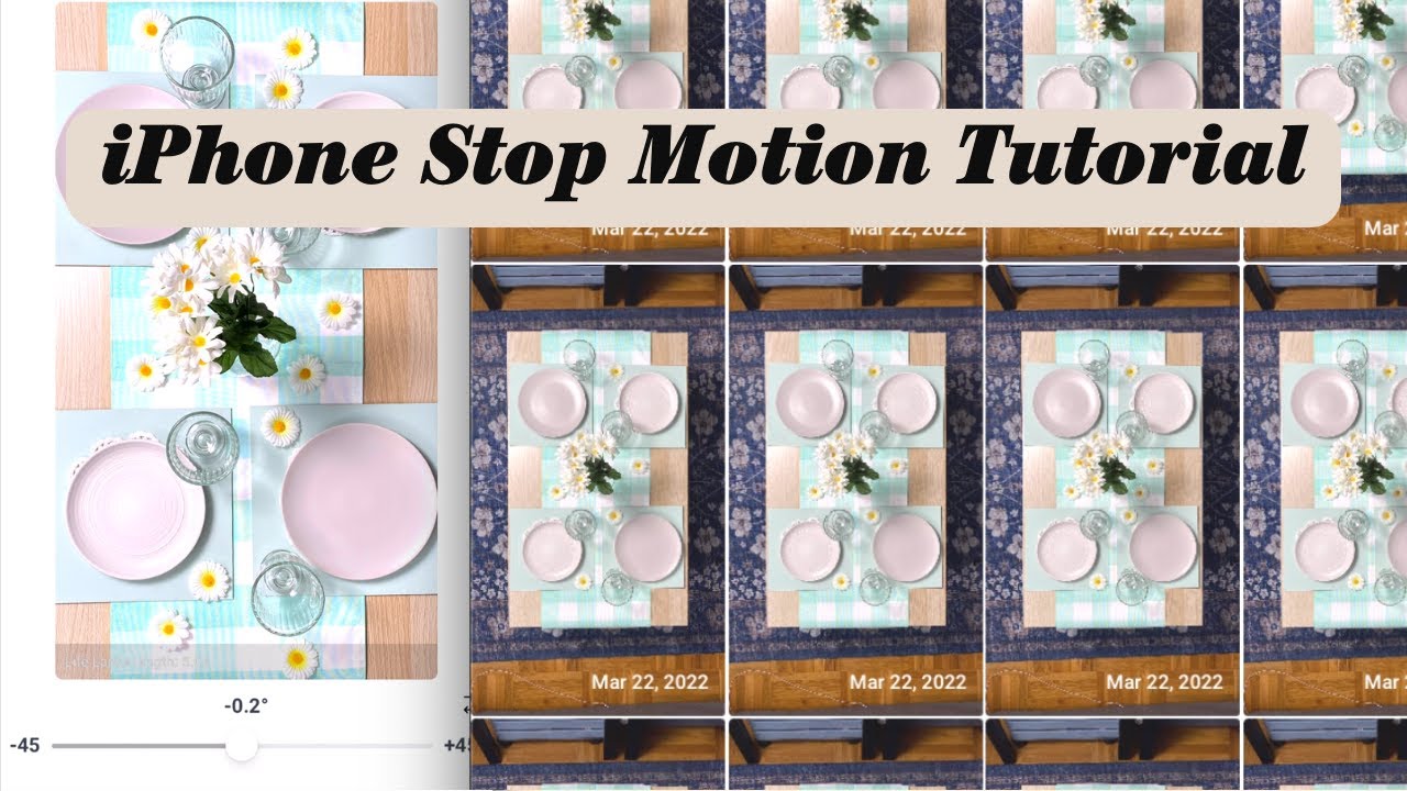 How to Shoot a Product Lifestyle Stop Motion Video using your Phone
