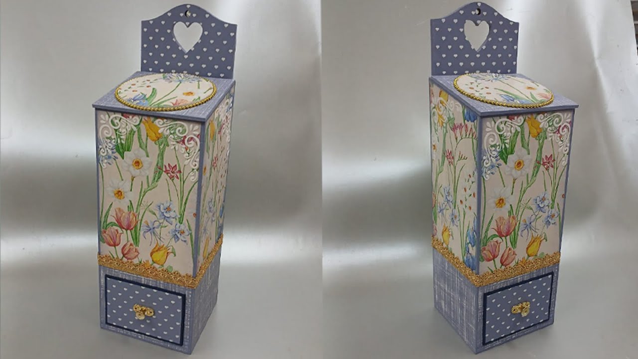 Puxa Saco de MDF decorado com carinho - Passo a Passo