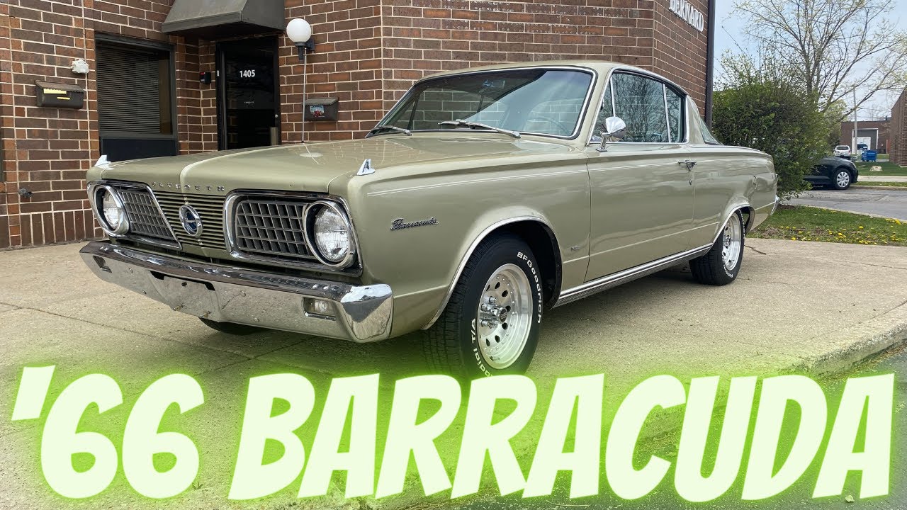 1966 Plymouth Barracuda - V8 60k Miles - SOLD!