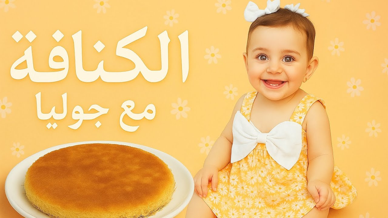 طريقة عمل الكنافة النابلسية على الطريقة السورية | كنافة مقرمشة بأسهل طريقة مع جوليا