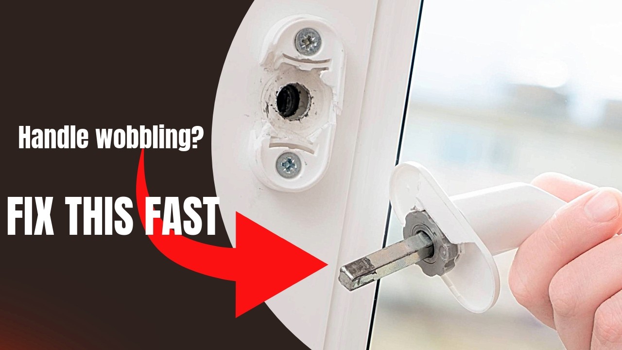 How to Fix a Loose UPVC Window Handle