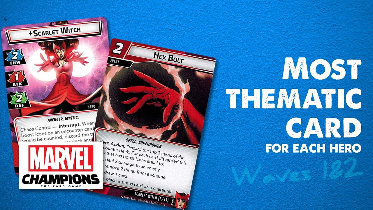 Most Thematic Card from Each Hero's Kit | Core Set & Rise of Red Skull