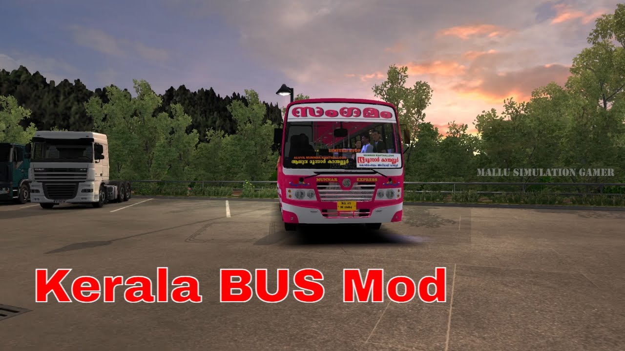 Euro Truck Simulator 2 - Kerala BUS Mod  - മലയാളം ഗെയിംപ്ലേ
