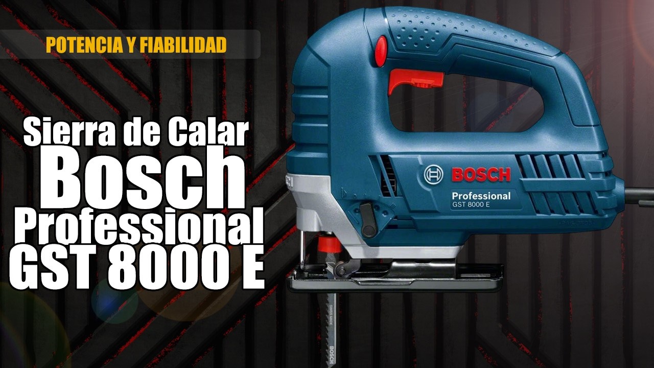Bosch GST 8000 E: Conoce la Mejor Sierra de Calar Profesional para Taller Exigente