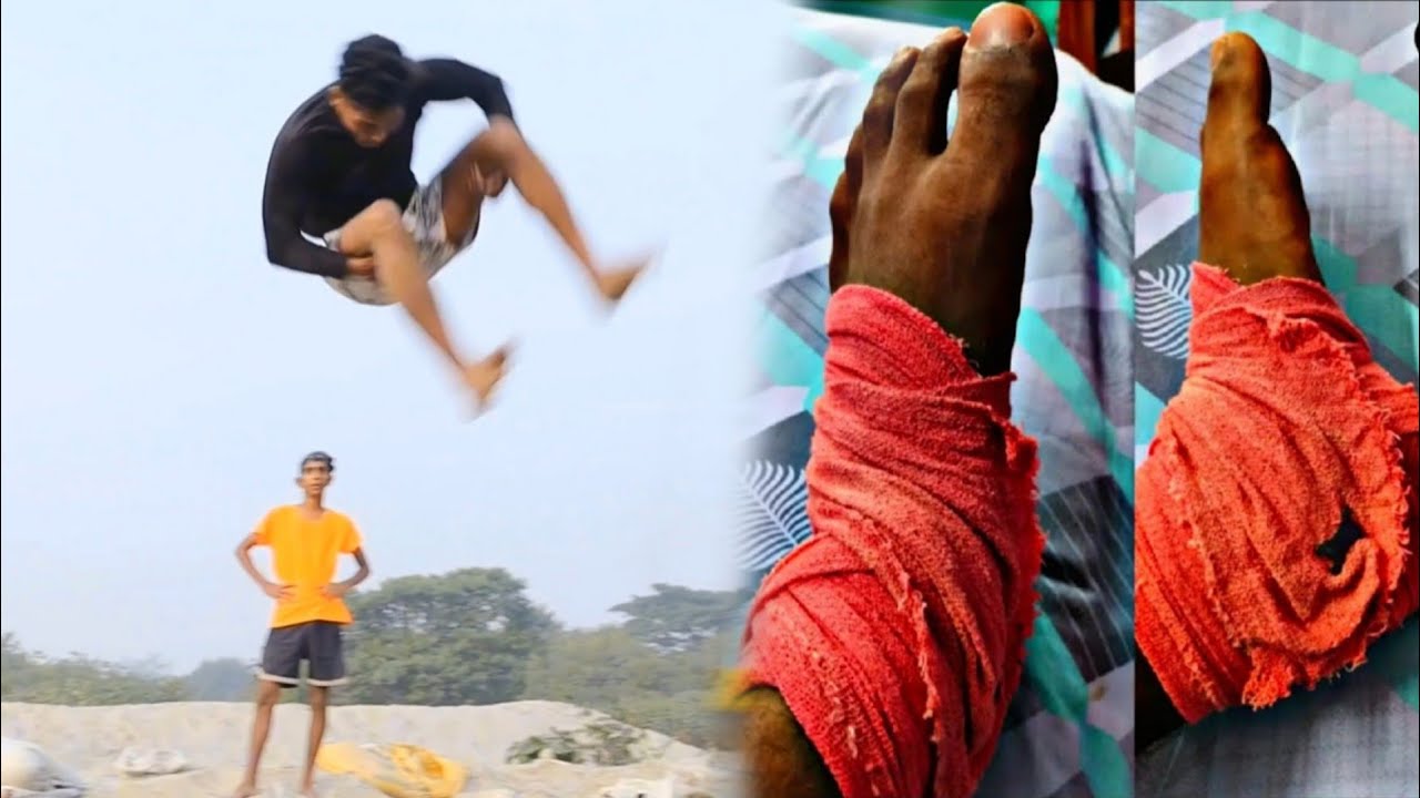 Double Side flip me injury Hogaya 😭 Hard practice session 