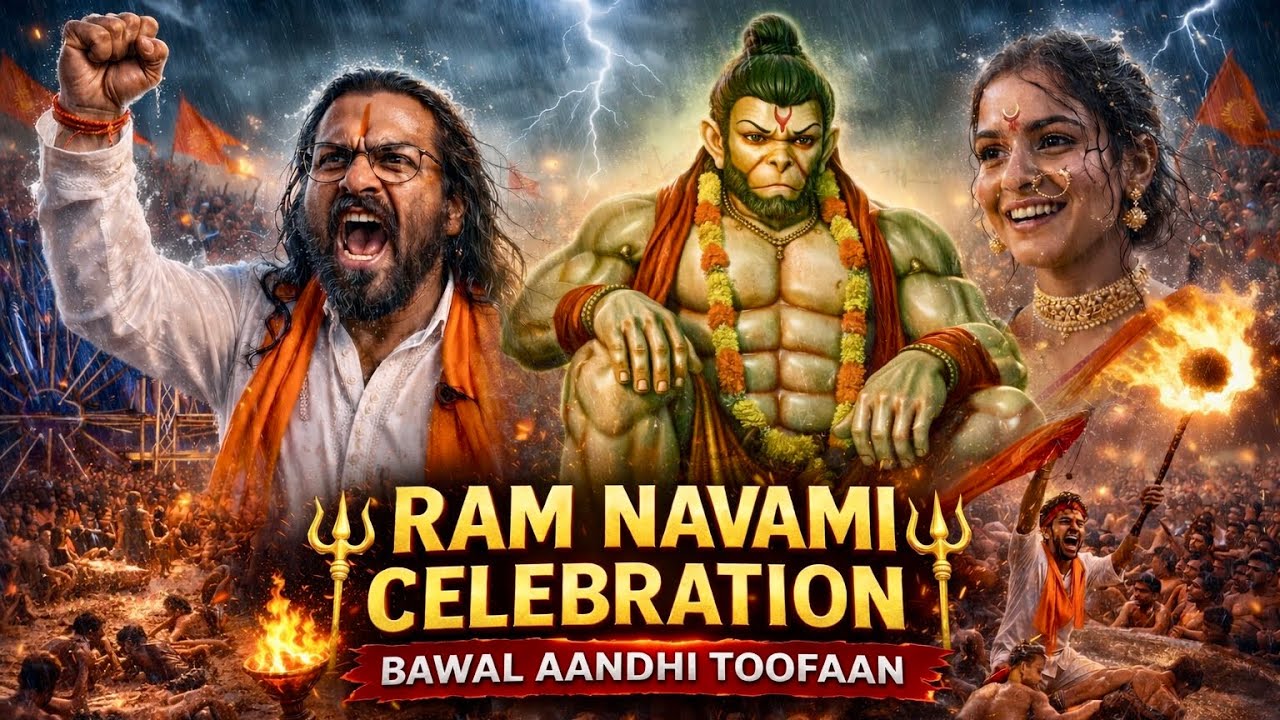 Rama Navami Celebration | Ram Navami Akhara 🔱 Kharagpur Ram Navami Procession 🚩
