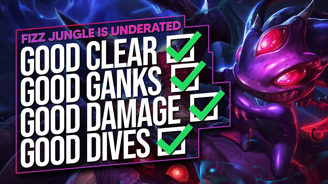 FIZZ IS THE MOST UNDERRATED ASSASSIN IN THE JUNGLE