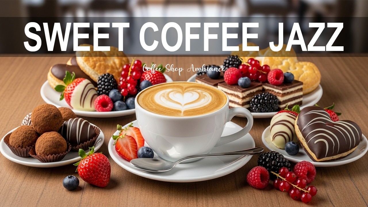 Soft Coffee Jazz 🎶 Coffee Shop Ambiance | Sweet Bossa Nova Instrumental for Enjoy Your Morning