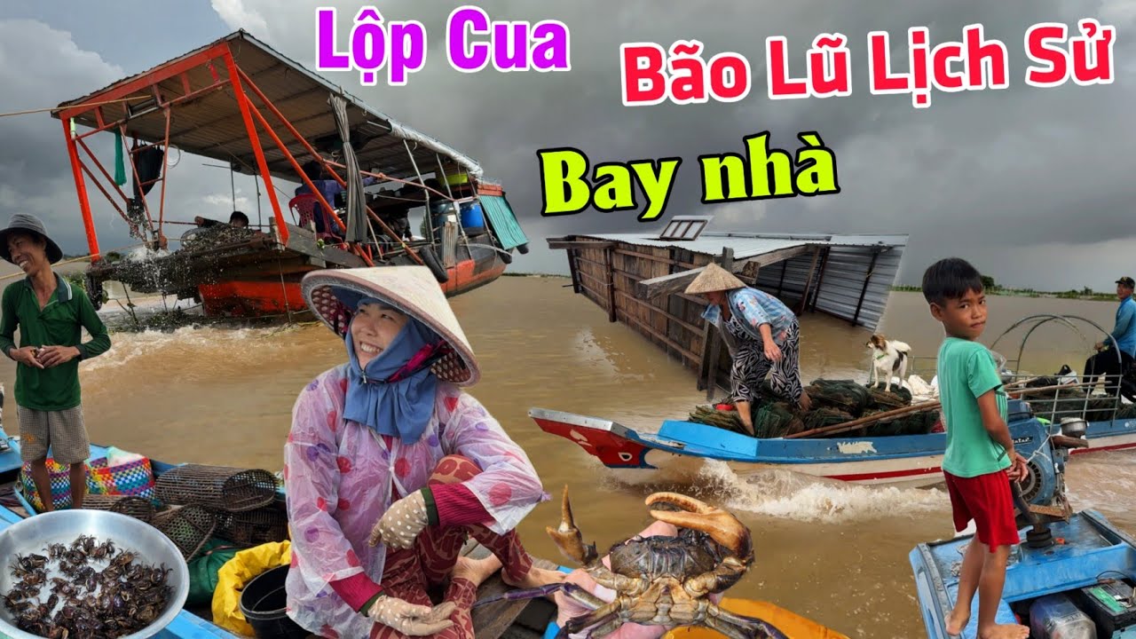 Lũ ngập lịch sử bay nhà 
