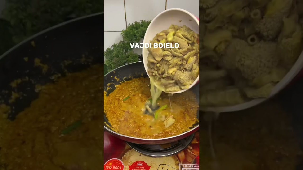 Maharashtra Delicious 🤤 SpicyVajdi ||Recipe Salan#Vajdi#shortsfeed