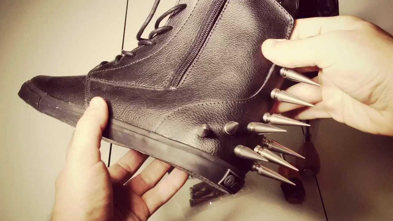 Add Spikes To Your Shoes