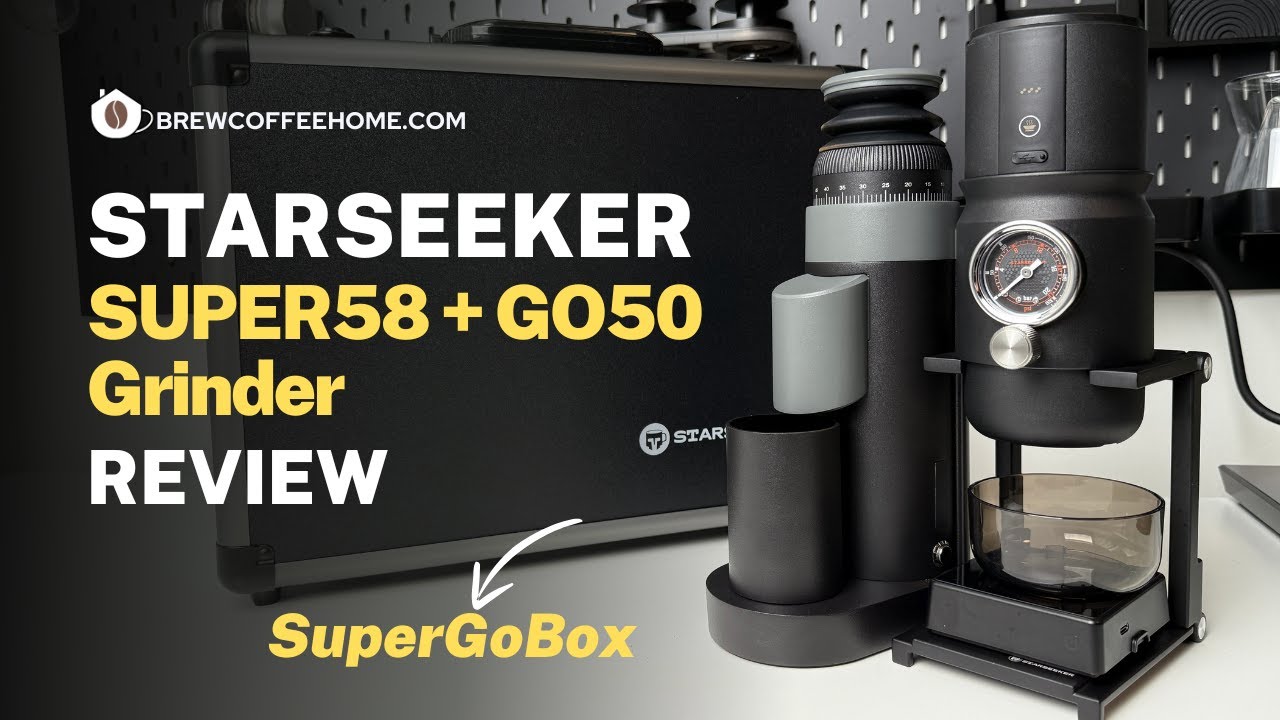 Обзор кофеварки эспрессо STARSEEKER Super 58 и кофемолки Go50 — на удивление хороши!