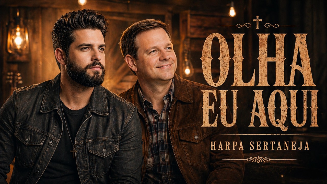 OLHA EU AQUI | COVER HARPA SERTANEJA #gospel #musica #sertanejo