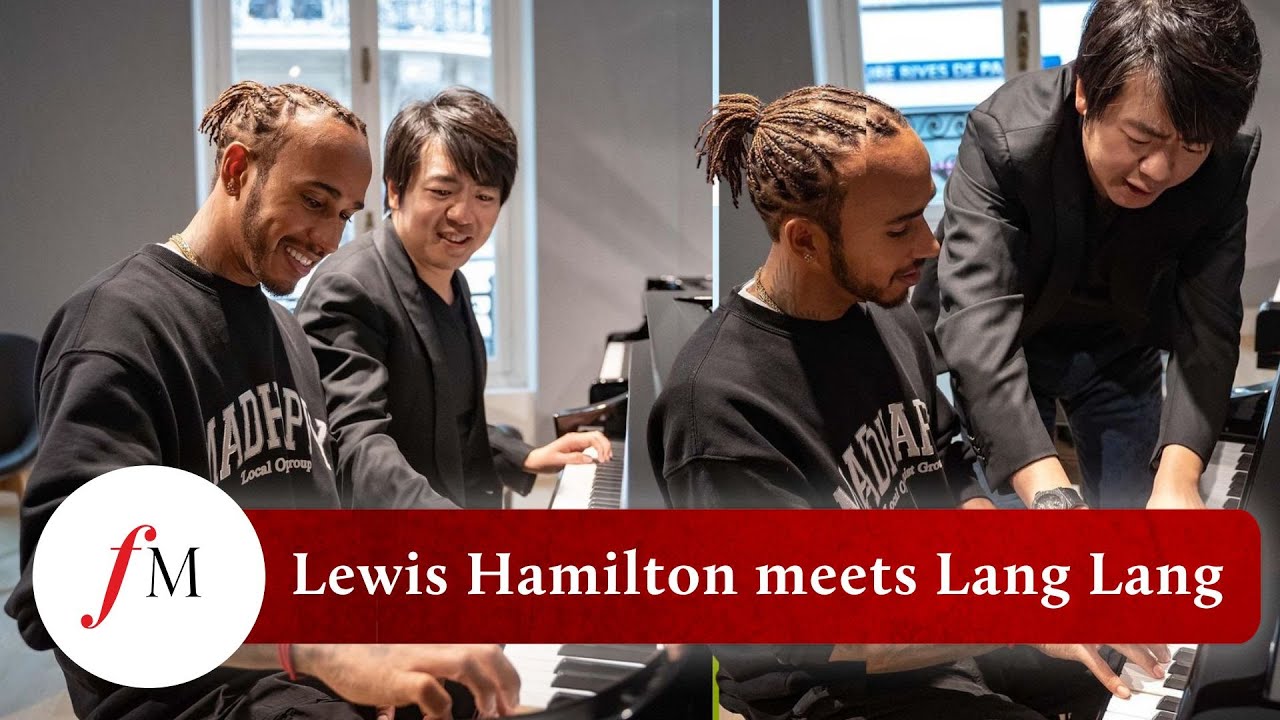F1 star Lewis Hamilton impresses Lang Lang by playing Adele tune on piano | Classic FM