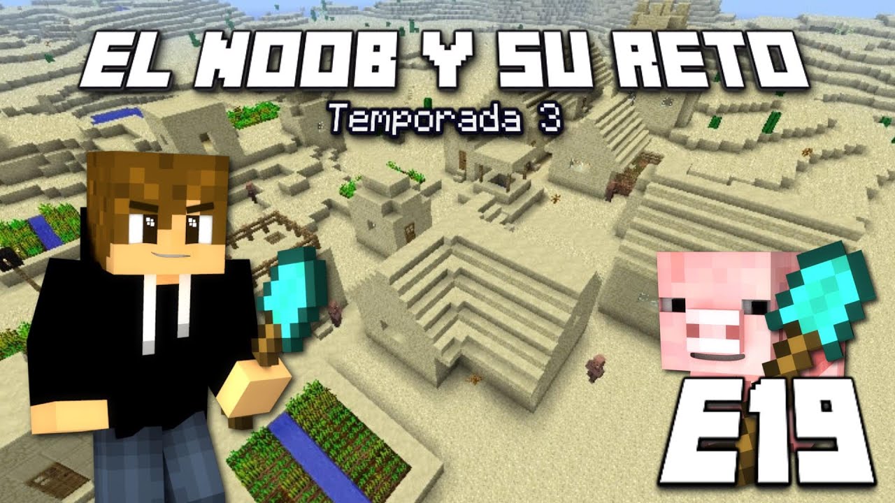 CONSIGUIENDO LOS RECURSOS!!! E19 El Noob y su Reto 3 - [LuzuGames]