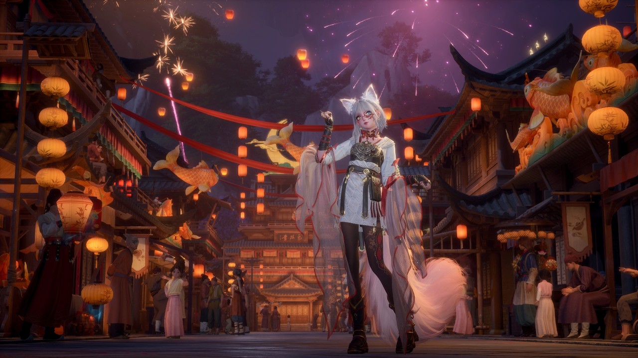 Walk with me in Cai Ye - Infinity Nikki