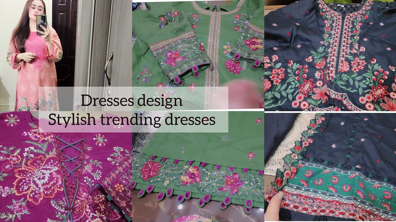 How to Style Your Dresses Design | Stylish Outfits Ideas 💫 Dresses Design for eid 