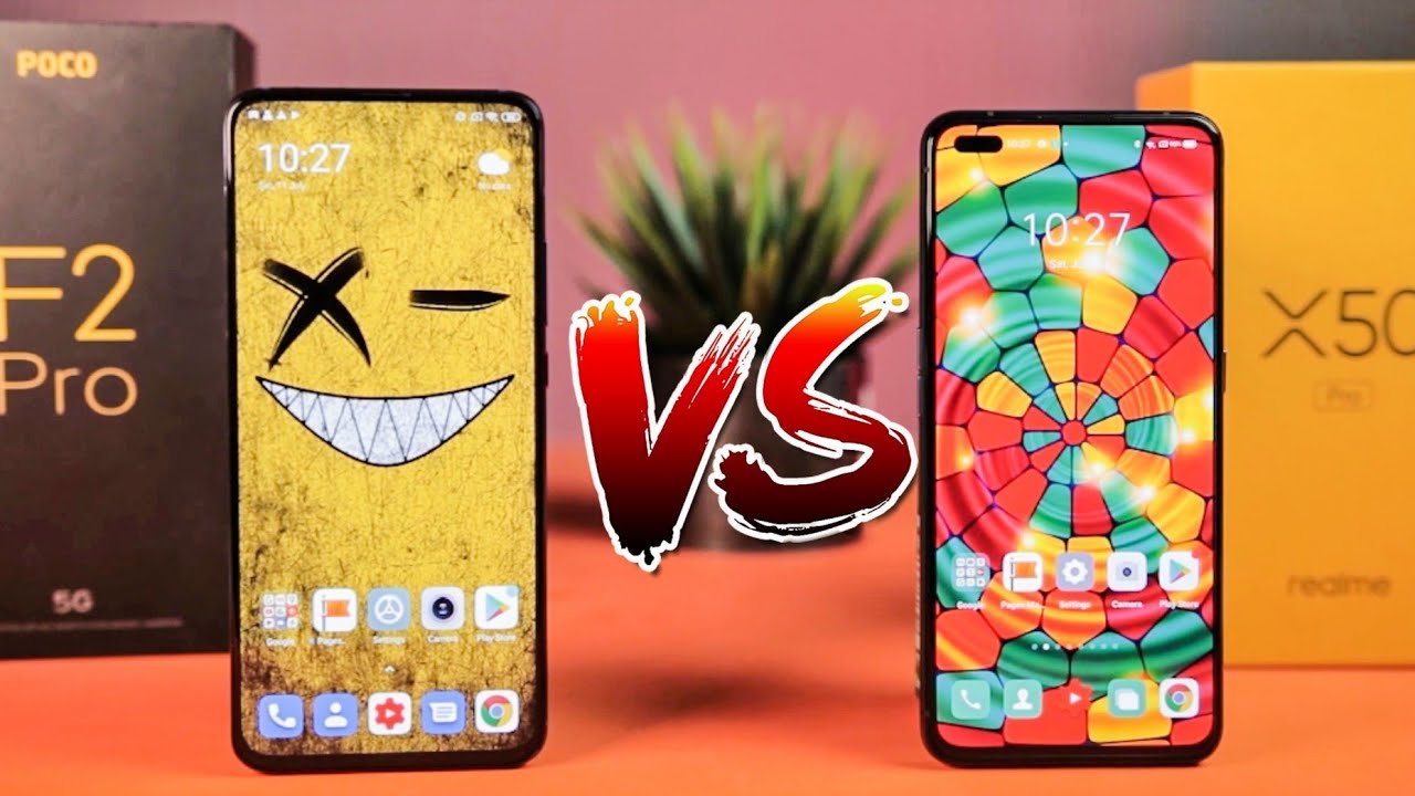 Poco F2 Pro Vs Realme X50 Pro | تشتري مين فيهم